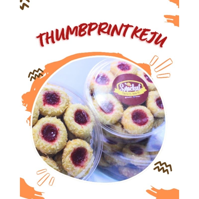 

Thumbprint Keju Strawberry 250gr
