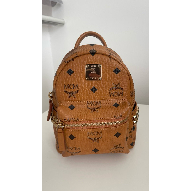 MCM Mini Backpack Bebeboo Side Prelove authentic