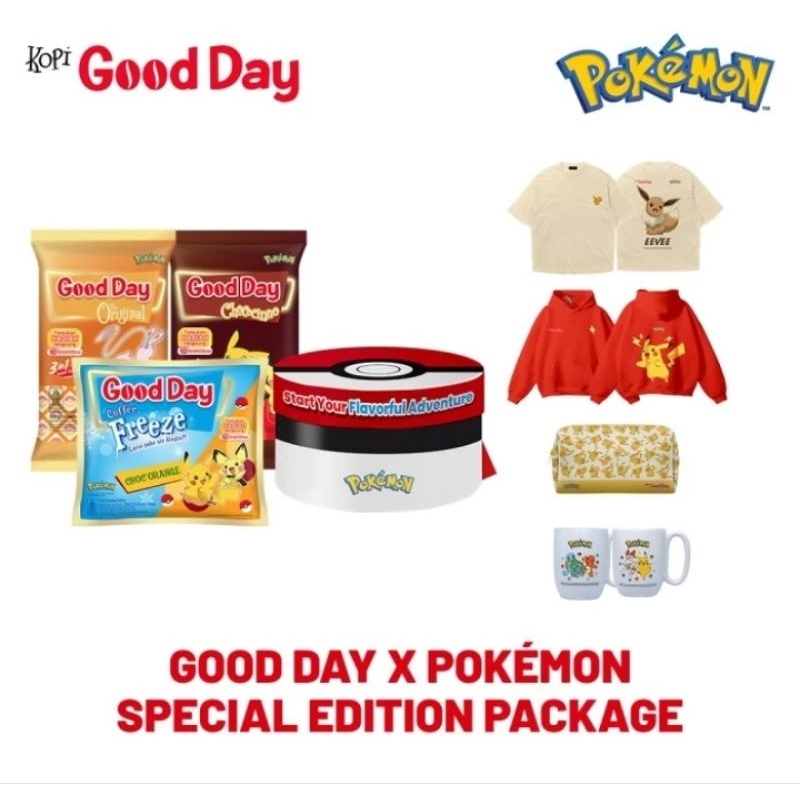 

Limited Edition Good Day Pokeball Package