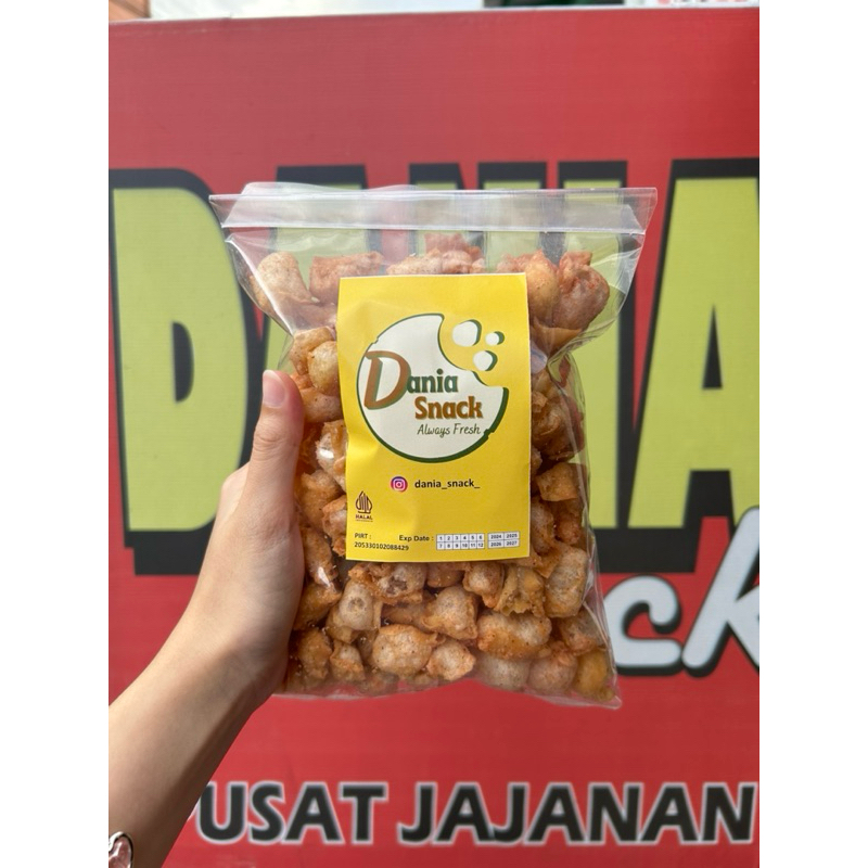 

SNACK SIOMAY KERING PEDAS 250GR - CAMILAN RENYAH PEDAS GURIH [DANIA SNACK]
