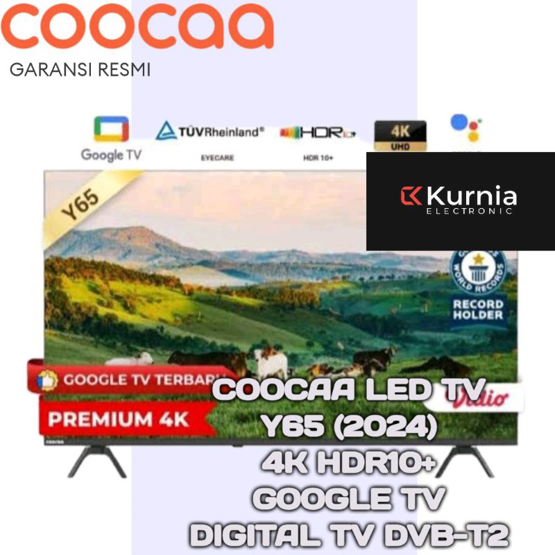 COOCAA 60Y65 4K GOOGLE  TV 60 inch