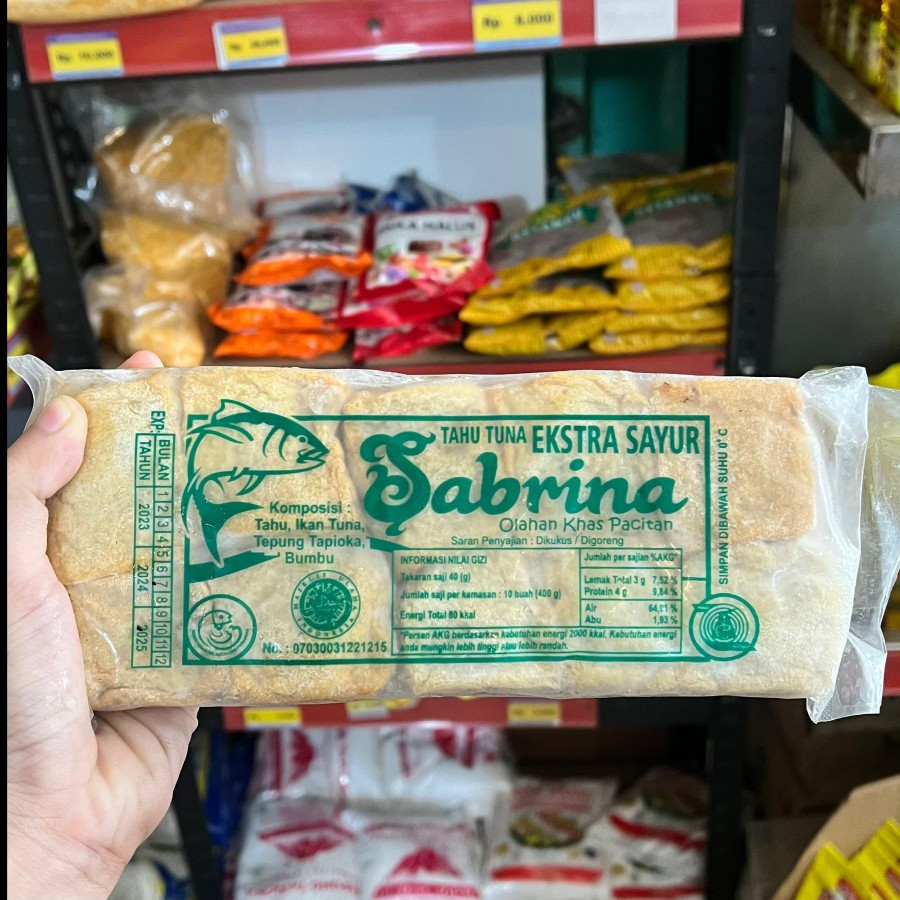 

SABRINA TAHU BAKSO IKAN TUNA SAYUR isi 10 buah