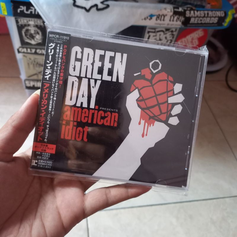 CD GREENDAY - AMERICAN IDIOT (JAPAN PRESS)