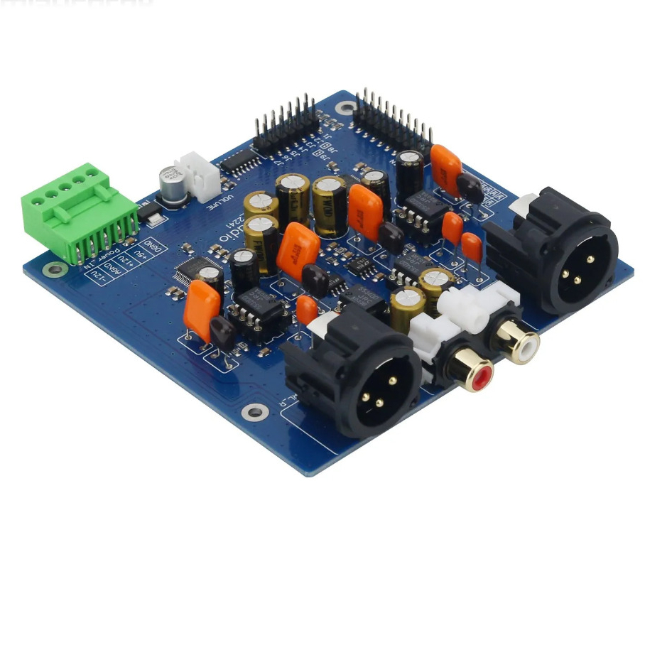 Papan Standar BD93 Dual AK4493 SEQ DAC Dekoder Audio HiFi