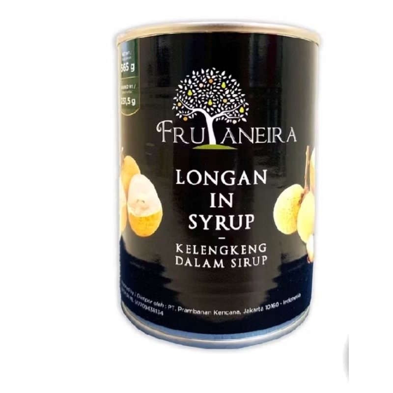 

Frutaneira Longan In Syrup 565 g/ Buah Kelengkeng Dalam Syrup