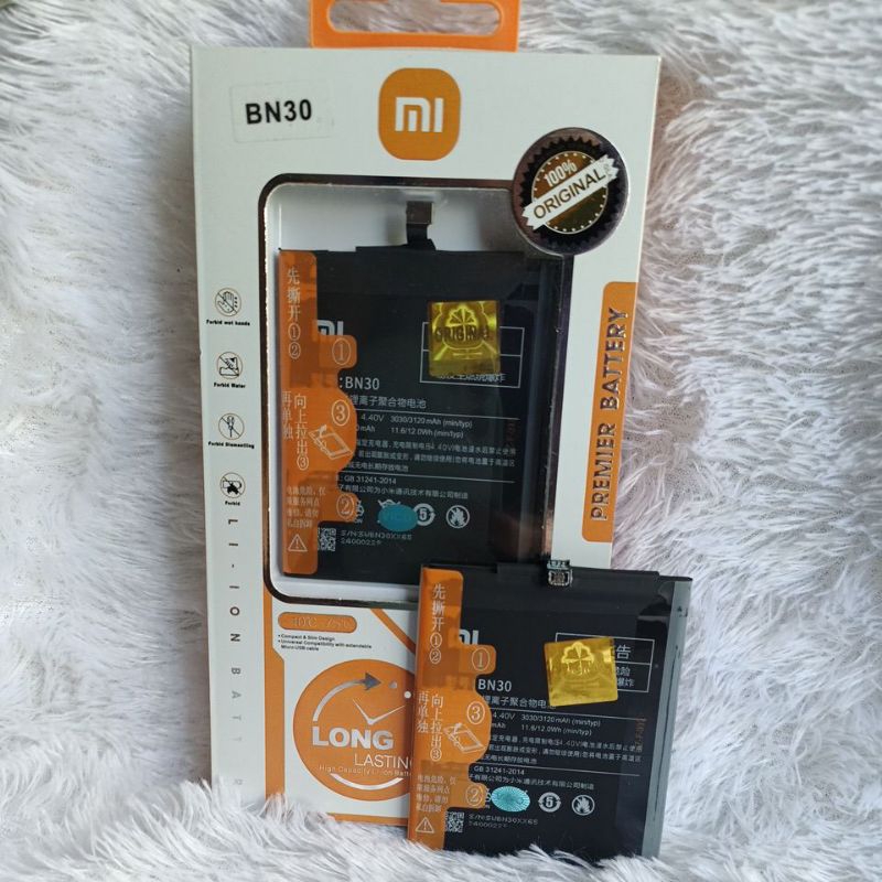 BATERAI ORIGINAL 100% XIAOMI REDMI BN30 REDMI 4A BATTERY BATREI ORIGINAL 100%