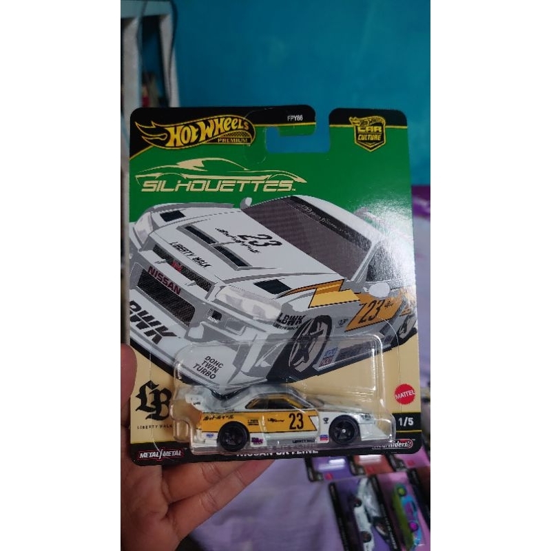 Hot Wheels Nissan Skyline lbwk shilouete