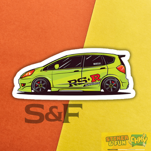 

Stiker Sticker Vinyl Laminasi HONDA JAZZ GE8 Vol 5