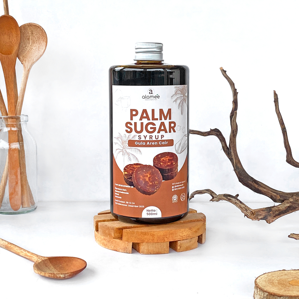 

ALAMEE Gula Aren Cair Syrup Palm Sugar Organic Liquid Organik Pure Murni Brown Sirup Natural 500ml
