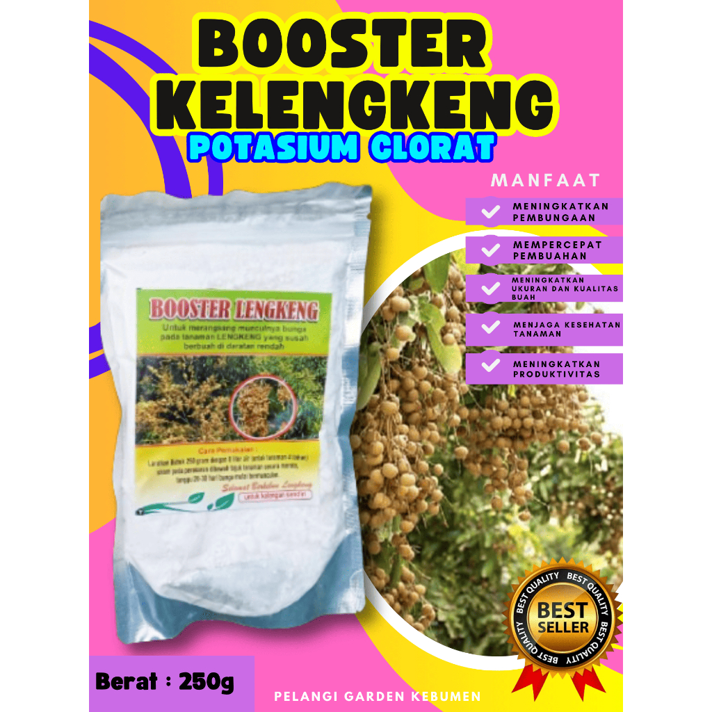 KUALITAS TERBAIK  Booster Kelengkeng Asli, Booster Kelengkeng Aroma Durian, Booster Kelengkeng Bubuk