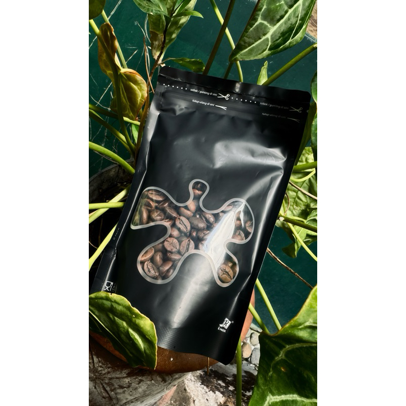 

biji kopi robusta kemasan 100g