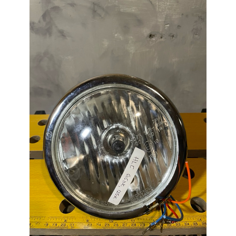 headlamp crome 6,5inch