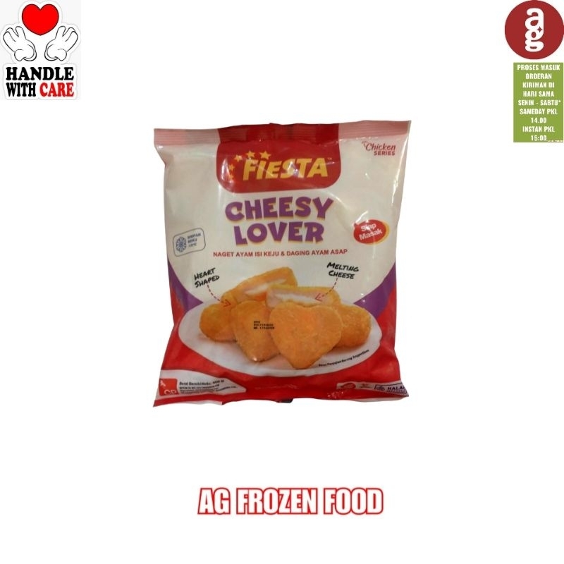 

Fiesta Cheese Lover 400 Gram