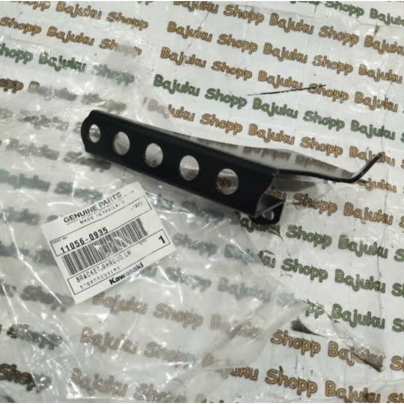 bracket braket pegangan dudukan sayap shroud kiri kawasaki er6 er6n original