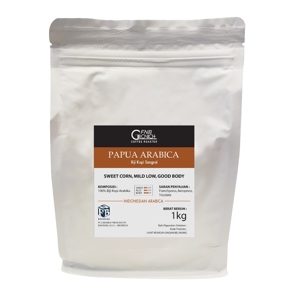 

Papua Arabica Medium Roast - FNB Creamer