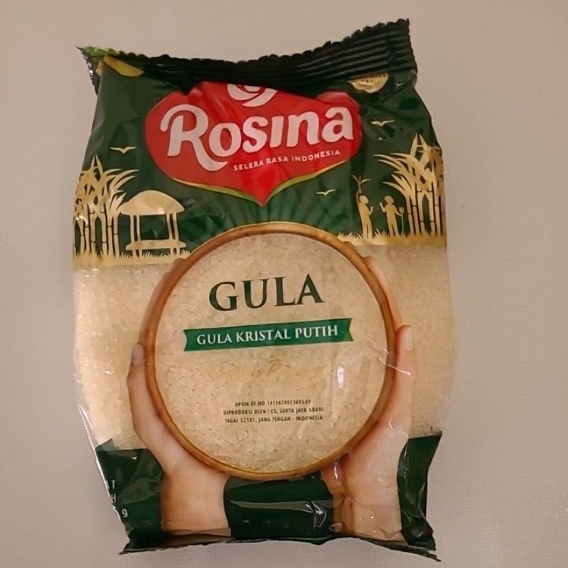 

Gula Pasir Rosina 200 gram Kemasan Kecil