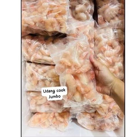 

UDANG KUPAS JUMBO UDANG COOK 500 GR