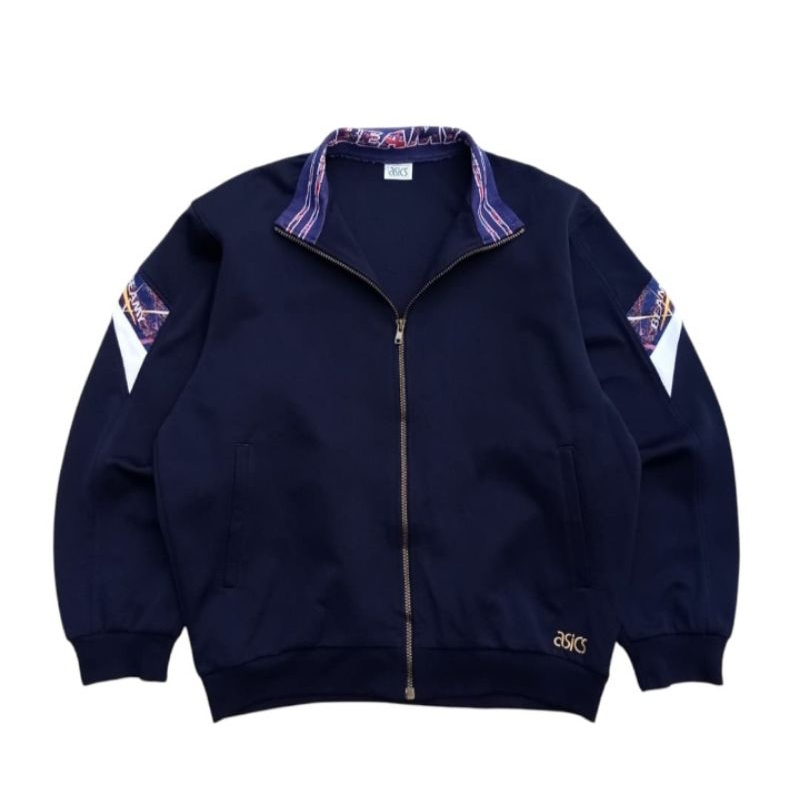 ASICS tracktop jacket vintage size XO jaspo fit L (P67xL61)