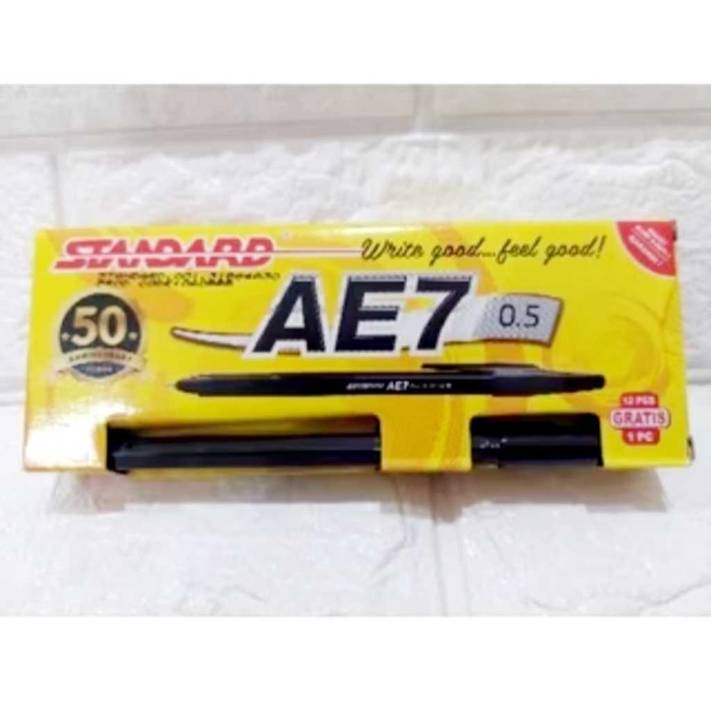 

D3W! PULPEN STANDART AE7 PULPEN MURAH PULPEN AE7 TERMURAH GROSIR 12PCS