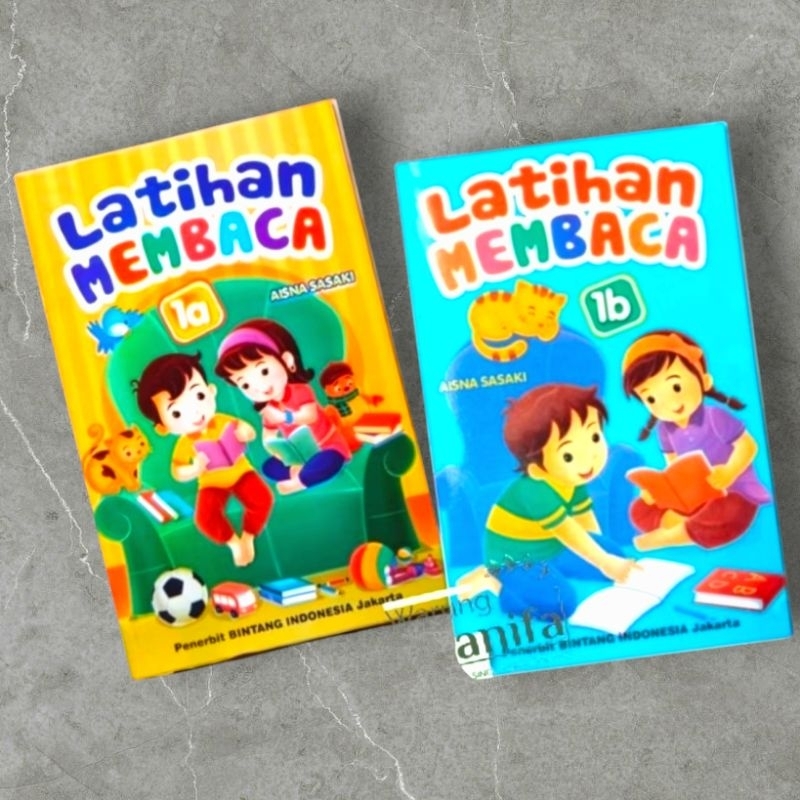 Buku Tk latihan belajar membaca//buku belajar membaca anak