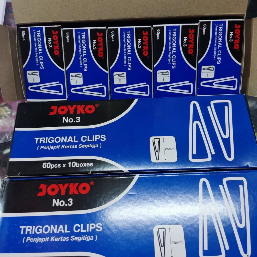 

Trigonal clips / Paper Clips no 3 Joyko