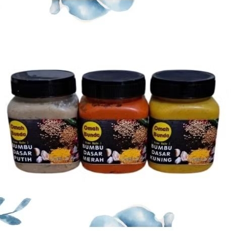 

PAKET BUMBU DASAR MATANG MERAH,PUTIH,KUNING SIAP PAKAI ORIGINAL BERAT 200ML/KEMASAN Tanpa Pengawet