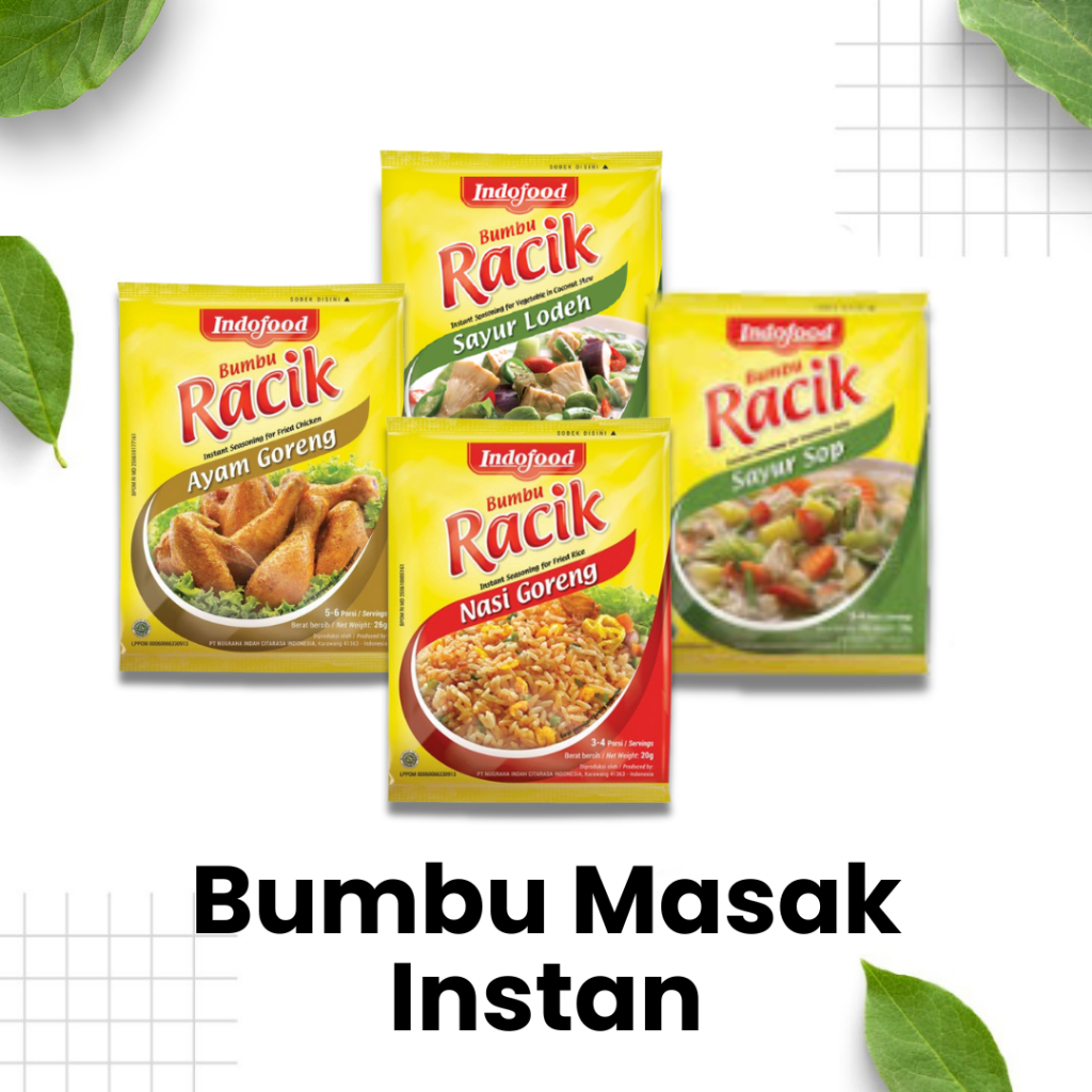 

Bumbu Masak Racik / bumbu instan / nasgor / lodeh / sop / masakan instan / Sidoarjo Surabaya