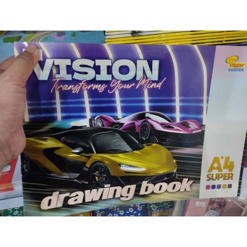 

BUKU GAMBAR VISION A4 satuan/1pcs