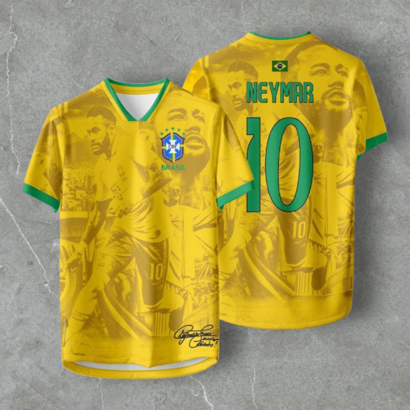 jersey brazil brasil neymar special edition