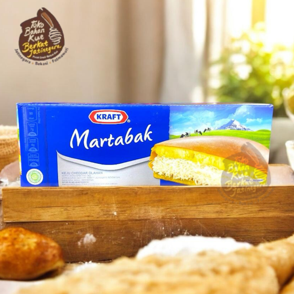 

Keju Kraft Martabak 2 Kg 1 CTN (8 blok)