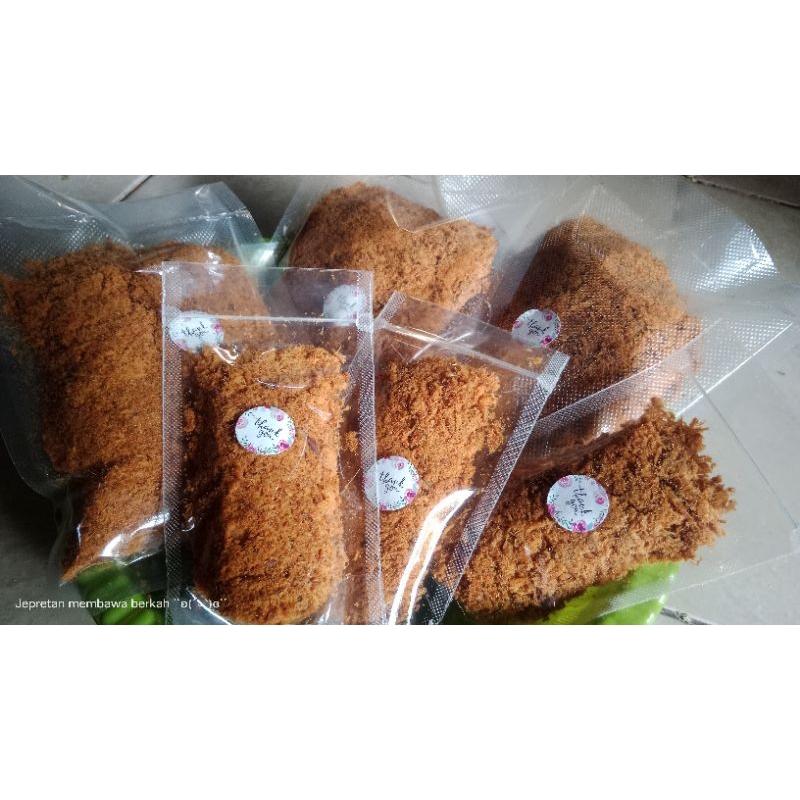 

Abon Ayam 100% asli tanpa campuran 65gr