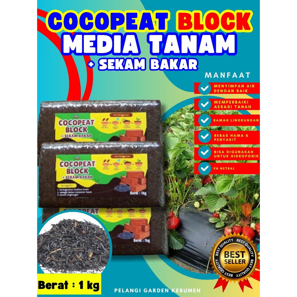 PALING LARIS  Cocopeat Kasar, Cocopeat Kering