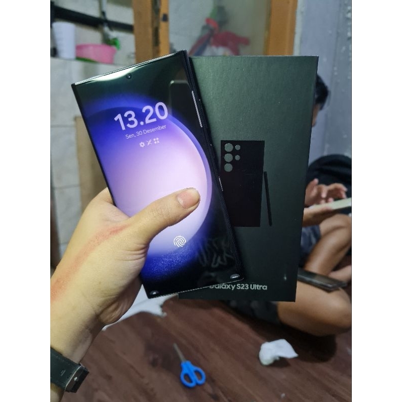 samsung s23 ULTRA SEIN 12/512 GB second fullset no minus