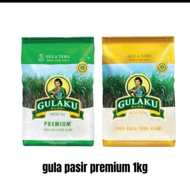 

GUlaku Gula Pasir Kristal Premium Kemasan 1 kg