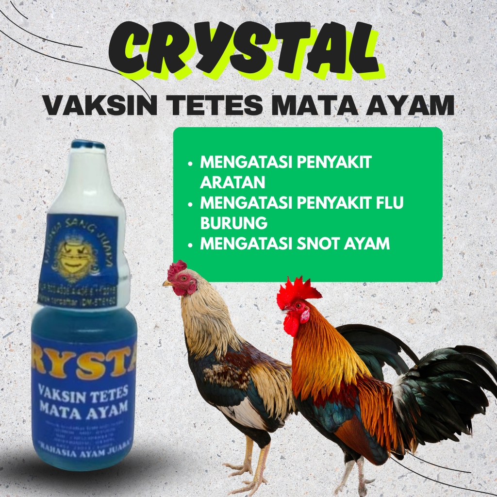 Vaksin Tetes Mata Ayam 15ml