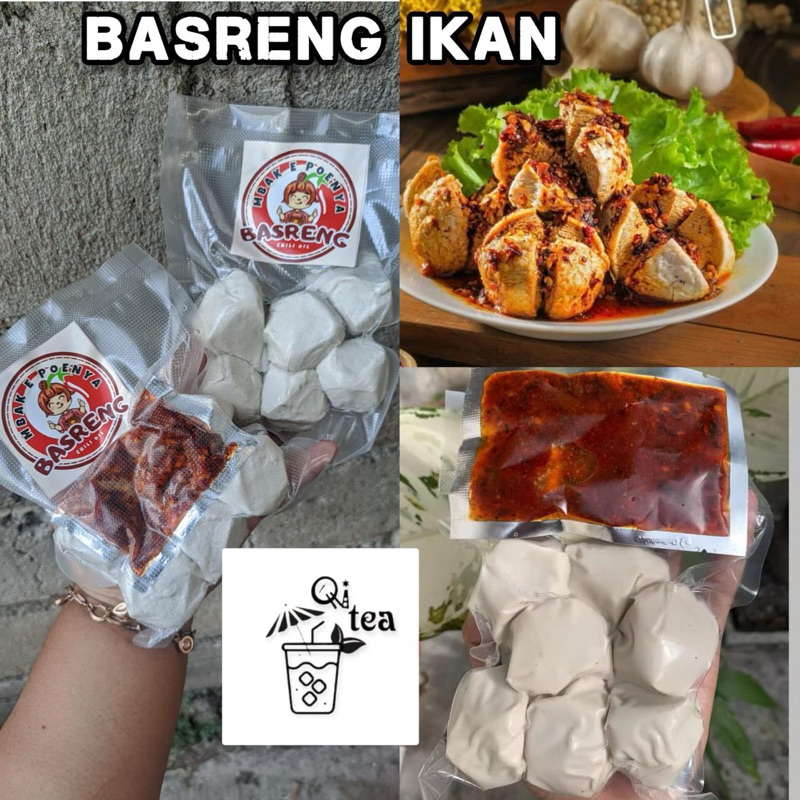 

Basreng ikan Chili oil