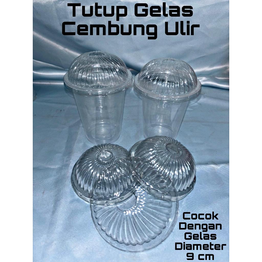 TUTUP GELAS OZ/TUTUP GELAS CEMBUNG ULIR ISI 50 PCS.