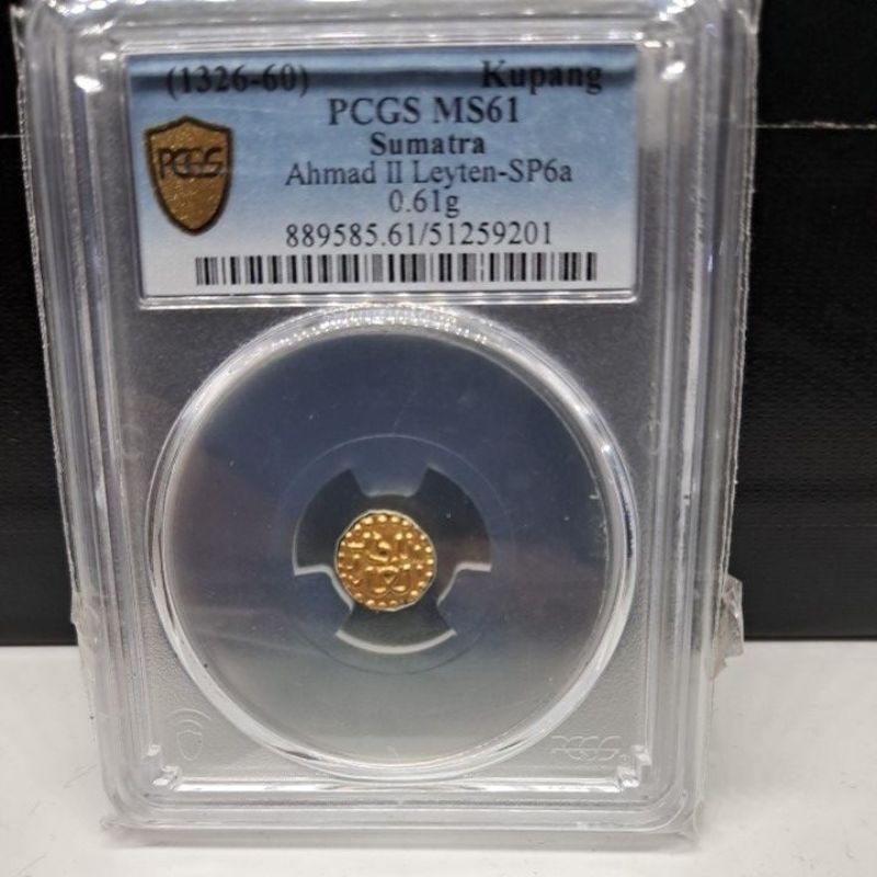 koin emas kupang pcgs ms 61