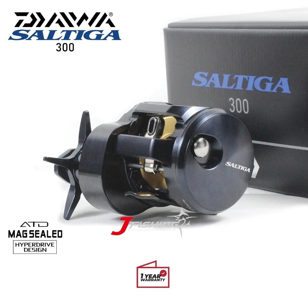 Reel DAIWA SALTIGA 25 | 300 300H 300HL 300L | Overhead | Handle Kanan & Kiri | Laut | New Reel 2025 