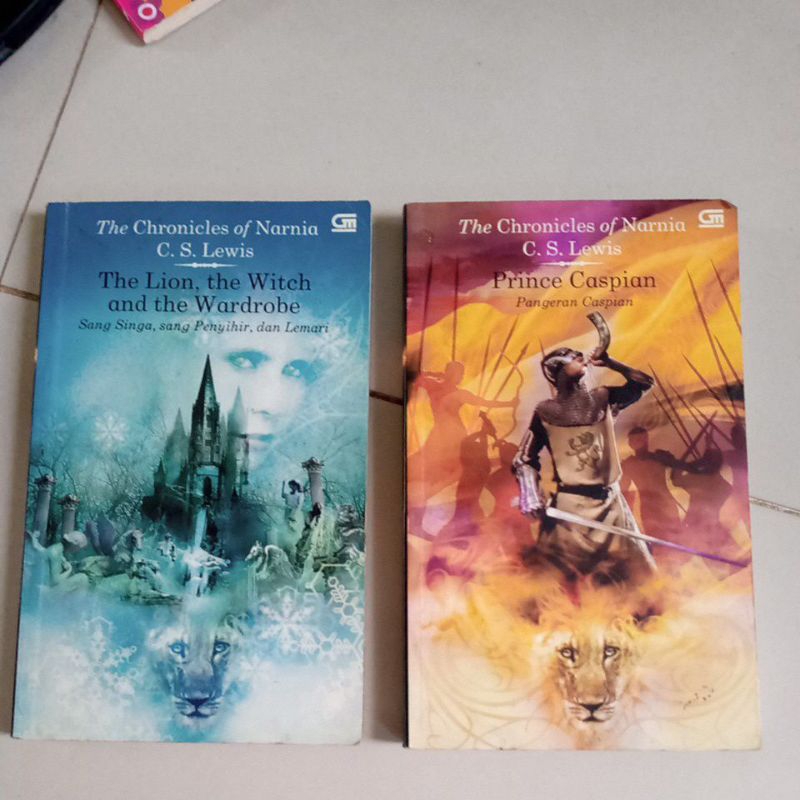 Novel The Chronicles of narnia CS Lewis book 2,3,4