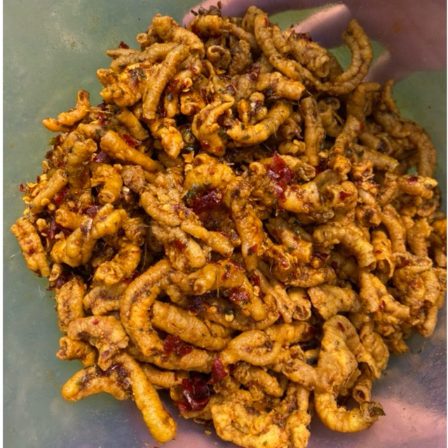 

USUS CRISPY PEDAS DAUN JERUK ENAK
