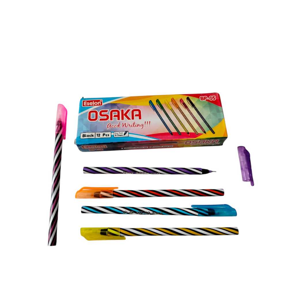 

1 PCS BOLLPOINT OSAKA CANTIK - | MURAH | - READY STOK SIAP KIRIM