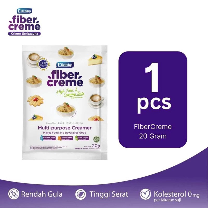 

Fiber Creme Ellenka Creamer 20gr - 1pc only