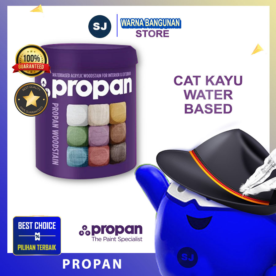 PROPAN WOOD STAIN PWS-631-1L CAT KAYU WATERBASED