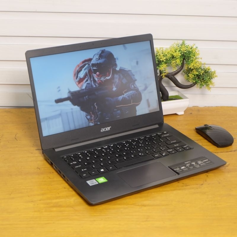 SLIM ACER ASPIRE 5 A514-53G i5 gen 10 NVIDIA RAM 8 SSD - Laptop second - LAPTOP BEKAS - Laptop bagus