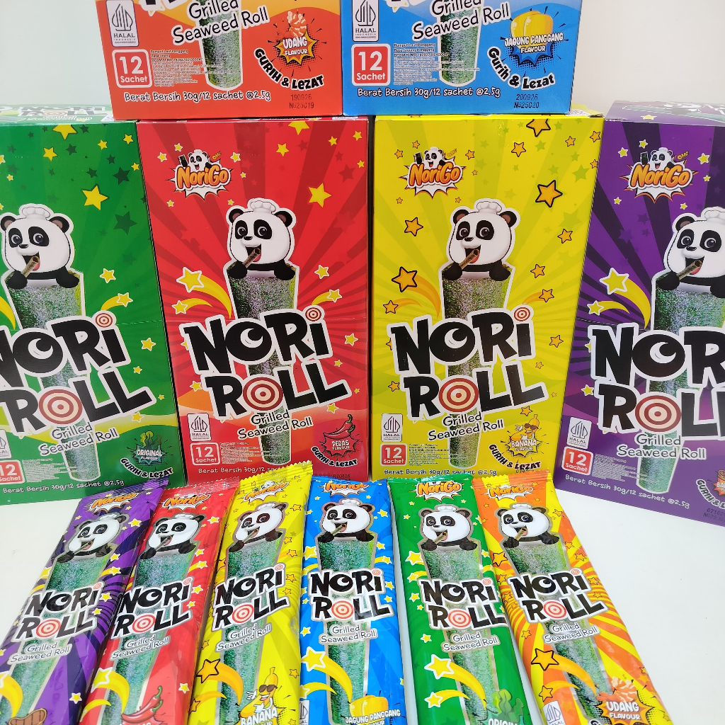 

SNACK NORI ROLL 1 DUS | NORIGO ROLL MURAH