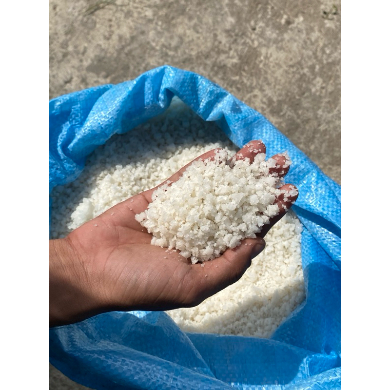 Garam Krosok / Garam Ikan / Garam Kasar / NaCL / Natrium Chloride / Aquascape / Campuran Kombor Sapi
