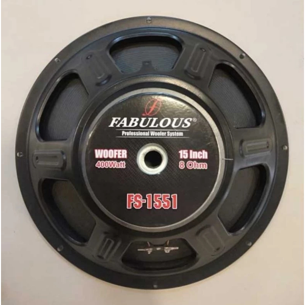 Fabulous FS-1551 Speaker Komponen 15 Inch 400 Watt – Woofer Berkualitas