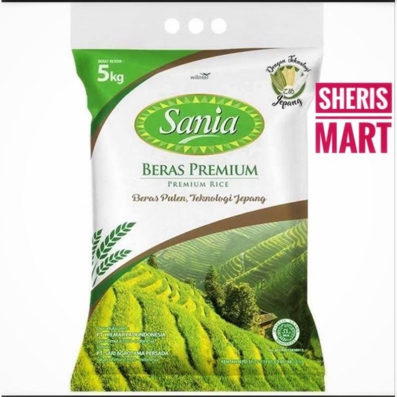 

Beras Sania 5KG beras putih