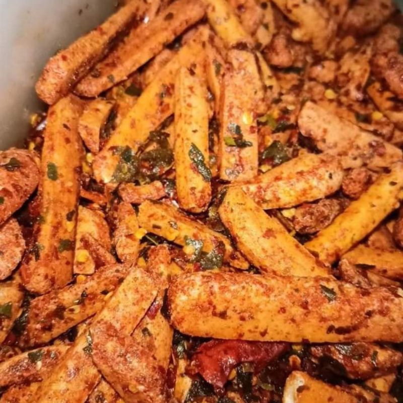 

Basreng Stik Pedas Daun Jeruk Kemasan 250gr